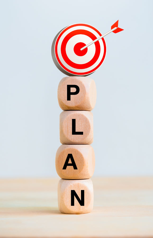 un buen plan bien ejecutado es la estrategia para lograr tus objetivos empresariales